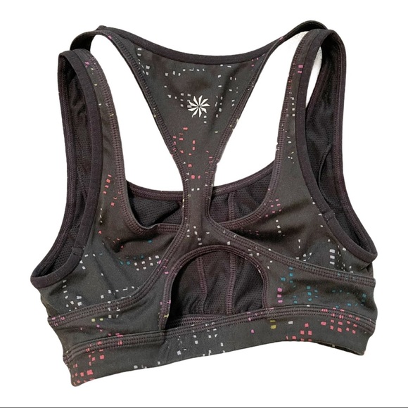 Athleta Double Dare Sports Bra in Light Bright XXS - Picture 3 of 6